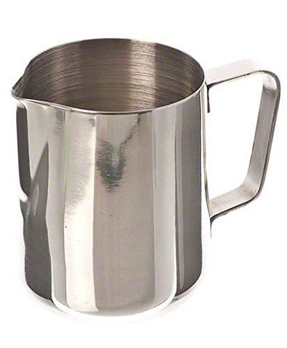 Yevison Milk Jug Milk Cup Milk Frothing Pitcher Fancy Milk Stainless Steel Coffee Frothing Tea Milk Latte Jug for CoffeeLatte Frothing Milk-150ML Durable and Useful