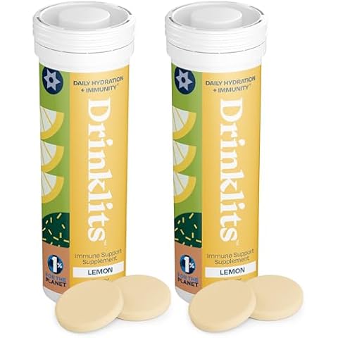 Drinklits Lemon Immune Support Tablets Cover