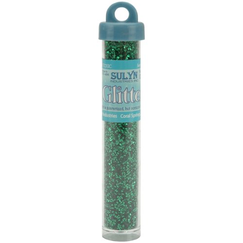 3/4 oz. Glitter Tube-Kelly Green