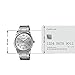 Casio #MTP-V001D-7B Men's Standard Stainless Steel Easy Reader Silver Dial Watch