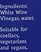 Aspall White Wine Vinegar 350 ml (Pack of 6)
