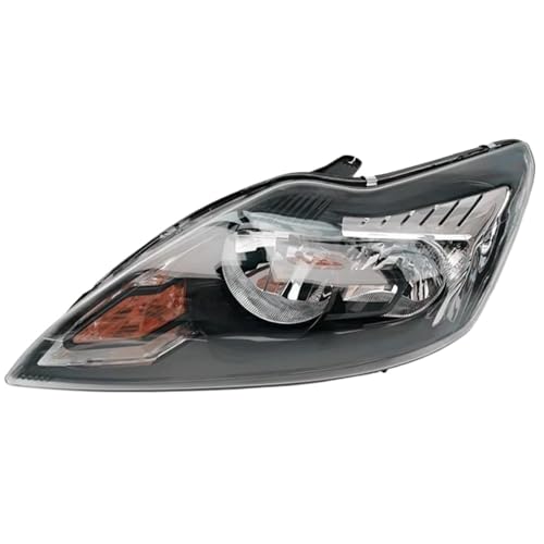 Phares Avant Avec Feux Antibrouillard Liseuses Clignotants Et De Position Latéraux À LED Pour Ford Pour Focus MK3.5 C346 2014-2018(Black,côté droit)