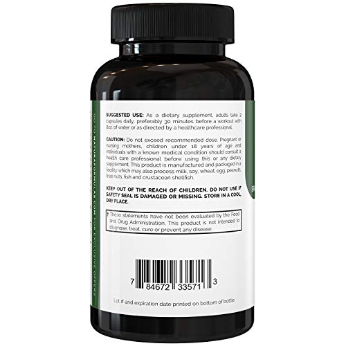 Natura Bcaa Capsules - All Natural Bcaas For Recovery And Muscle Growth - Clean Branched Chain Amino Acids - Essential 2:1:1 Ratio - Pre And Post Workout Supplement For Men And Women. #TOP6