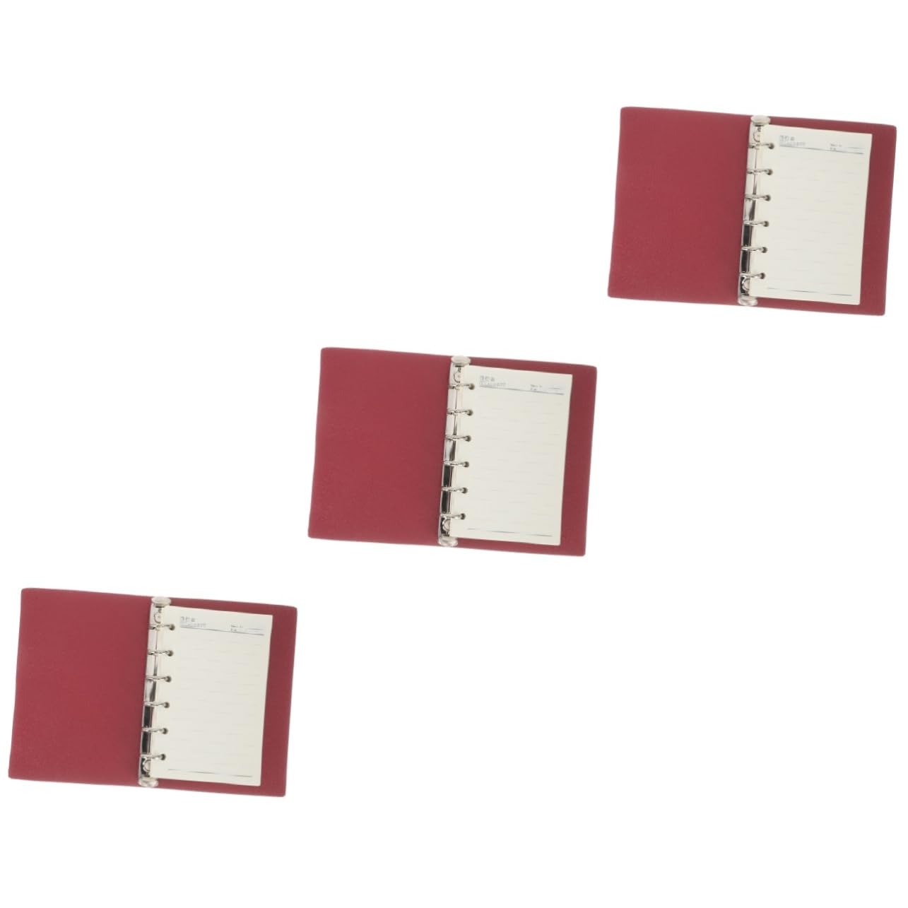 Operitacx 3sets Copertine Per Quaderni Copertura Materiale Di Alta Qualità Per Protezione e Durabilità Design Leggero e Antiscivolo Casuali Compatibile Con Quaderni e Agende Per Ufficio e