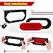 LIMICAR Oval LED Trailer Light Kit - 6