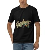 Greensboro Grasshoppers Men's Short Sleeve Tees, Moisture Wicking, Odor Protection T-Shirt Black