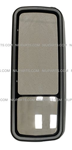 Door Mirror Power Heated Black - Driver Side (Fit: 2002-2013 Freightliner Columbia Trucks) #TOP1
