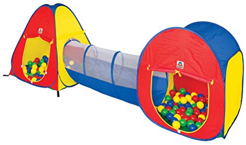 Toca 3 em 1 House Braskit 80 Bolinhas