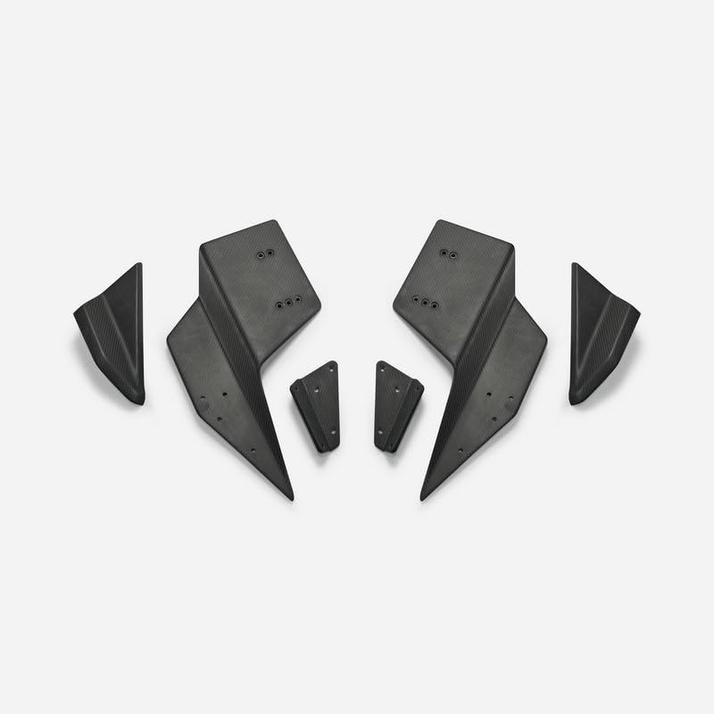 Matt Carbon Fiber Rear Wing Spoiler for Civic Type R Hatchback FK8 2017 Onwards Type M Body Kit Car Styling Accessories