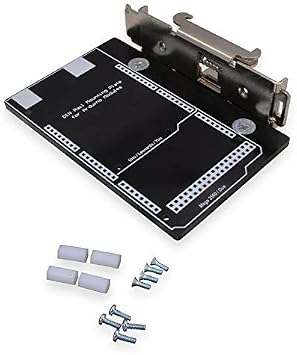 Winford Engineering DIN Rail Mounting Plate for Arduino, Right Angle L-Bracket Design, Black, RoHS Compliant