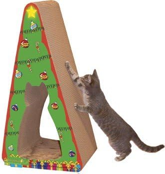 christmas tree shaped cat tree