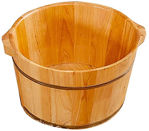 Spa de pies de madera maciza de cedro 26 cm altura