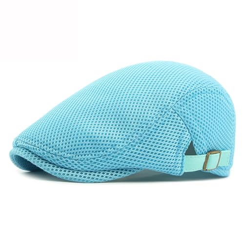 Casquette plate béret filet respirant pour été réglable et unisexe Lifup