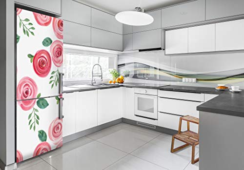 Etiqueta engomada del refrigerador autoadhesiva 70x190 cm rosa 3