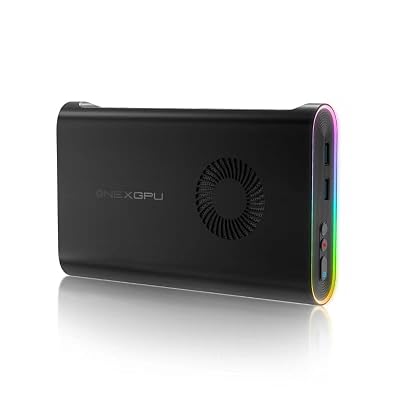 ONEXGPU Graphics Card Dock Expansion Card Card eGPU Radeon RX 7600M XT RDNA3.0 8GB GDDR6 RDNA3.0 6nm 8GB GDDR6