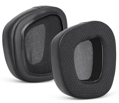 GVOEARS Replacement Ear Pads Cushions for Corsair Void/Void Pro/Void Pro RGB/Void Pro RGB SE/Void Pro Elite/Surround Wired & Wireless RGB Gaming Headsets, Earpads with Mesh Fabric & Protein Leather