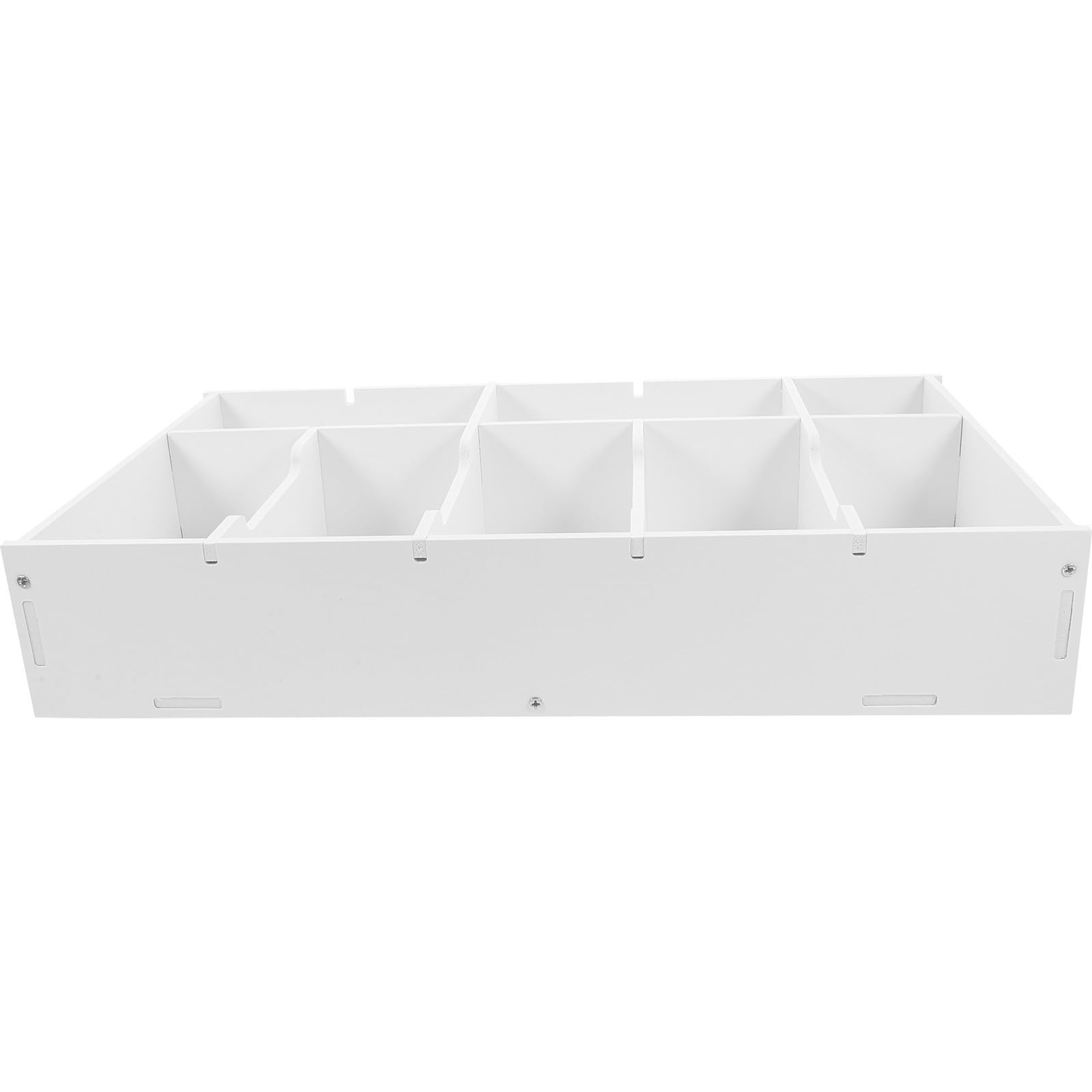 Plateau à monnaie en pvc blanc idéal pour vider ses poches dans une entrée moderne
