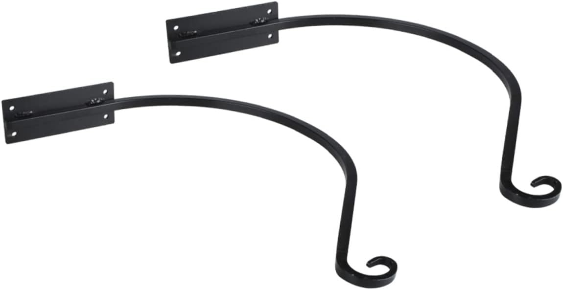 GANAZONO 2pcs 16 Inch Hook Bird Feeder Hanging Planter Box