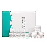 Dip Powder Nail Kit (Natural Color Starter), Acrylic Powder and Gel Resin Kit For Dip, Starter Syste