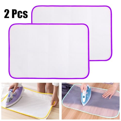 Ironing Essentials Delicate Fabrics with Our 2 Pack Mesh Covers - Image 8