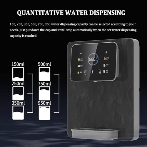 Distributeur d'eau chaude instantané à température réglable pour la cuisine