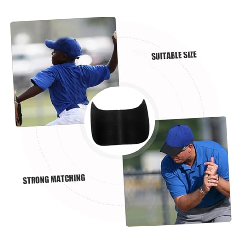 Casquette baseball déformée ? Visière de protection noire 30 pièces