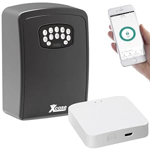 Xcase Mini-Schlüsseltresor WLAN mit App-Steuerung