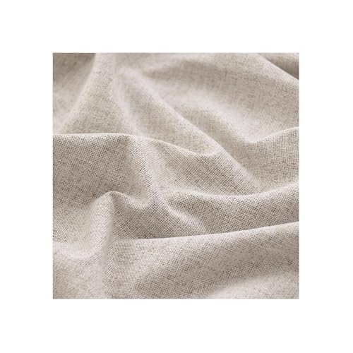 Rideau occultant beige à œillets W250x270cm pour salon - 2