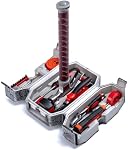 Hammer Boîte à outils, 29-Piece Jeu de main en métal réel pour la maison DIY et le travail du bois, les hommes nouveaux