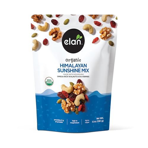 Elan Organic Himalayan Sunshine Mix, 5.3 oz, Non-GMO, Vegan, Gluten-Free,