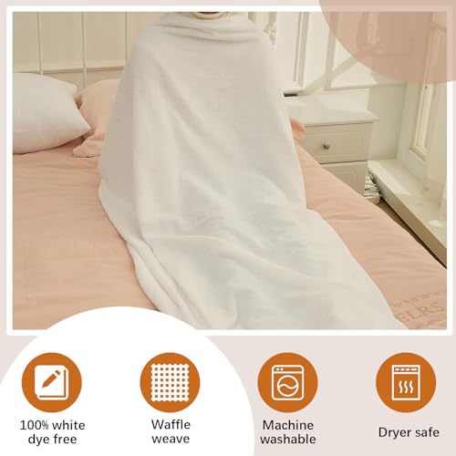 image for HunnmingRe Infrared Sauna Blanket Towel Inserted, 35 x 70”Cotton Swe