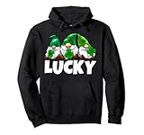 Photo Gallery lucky love gnome, maglietta da donna clover gnomes gifts felpa con cappuccio Photo Gallery lucky love gnome, maglietta da donna clover gnomes gifts felpa con cappuccio