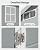 Bellefurn Outdoor Storage Shed 8x6FT, with 2 Vision Windows, Resin Shed with Floor, Outdoors Garden Tool Storage Shed for Bikes, Tools and Lawnmower