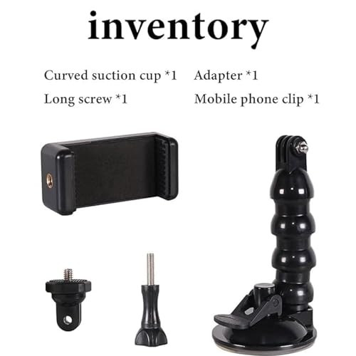 Image of PHOTOMAX Car Suction Cup Maount Articulating Adjustable for DSLR Camera (Car Suction Cup Mount)