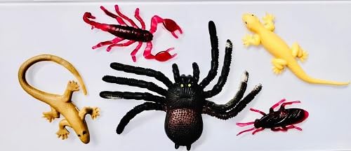 VEDY Rubber spider lizard gang toys (B0D92TWWJX) Amazon Price History, Amazon Price Tracker