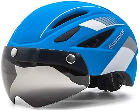 Road Bicycle Helmet Magnetic Shield 