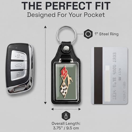 Image of Brotherhood Car Key Chain for Impala - Classic Models Keychain for Men and