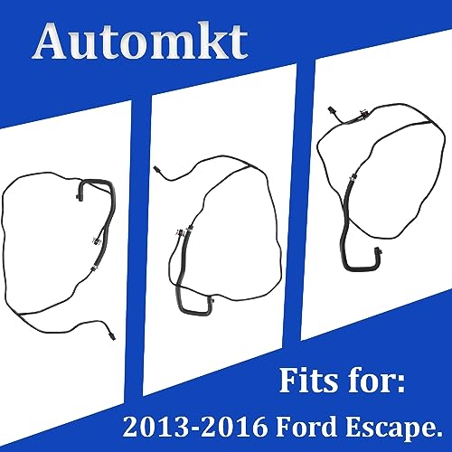 Radiator Coolant Hose Fits for 2013-2016 Ford Escape ‎Replace BV61-8C012-DD - Thumbnail 2