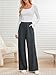 Braroz Women's Wide Leg Sweatpants High Waisted Lounge Travel Pants Loose Casual Fall Fashion Outfits with Pockets Grey L