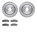 Dynamic Friction Company Front Brake Rotors with 5000 Advanced Brake Pads 6502-58137