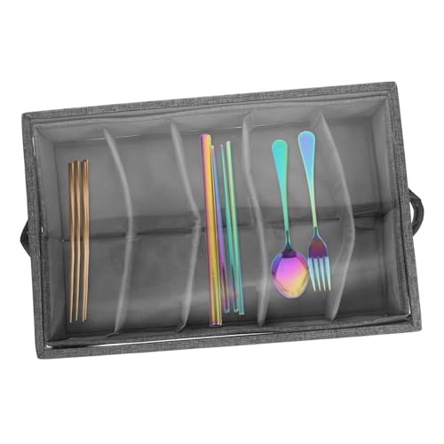 Caja de almacenamiento de cocina dile adiós al caos de cubiertos 4