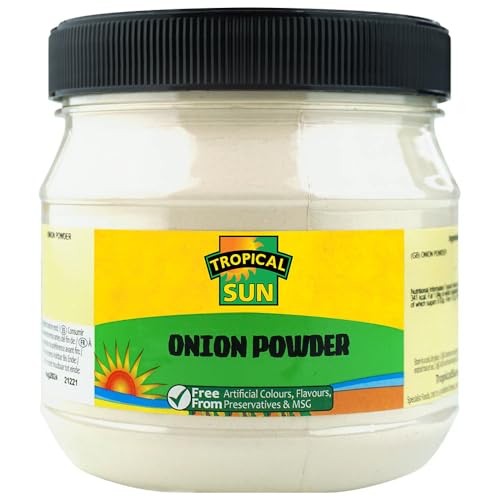 Tropical Sun Onion Powder 550g Tangy & Aromatic Cooking Ingredient No Artificial Colours or MSG