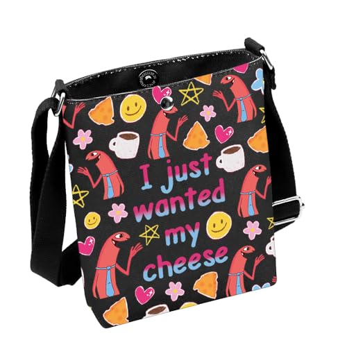 MNIGIU Smiling-F Cartoon Inspired Gift Allan Crossbody Bag Smiling-F Lover Gift Smiling-F Merch For Allan Fans