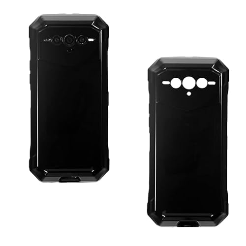 For Doogee V Max Plus �P�[�X �N���A �ϏՌ� �y�E���^ �ی�J�o�[ �X�}�z�P�[�X �����h�~ Doogee V Max Plus �J�o�[ (�u���b�N)