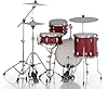 Pearl - Midtown Acoustic Drum 16" Matte Red with Hardware Pack HWP-50S #2