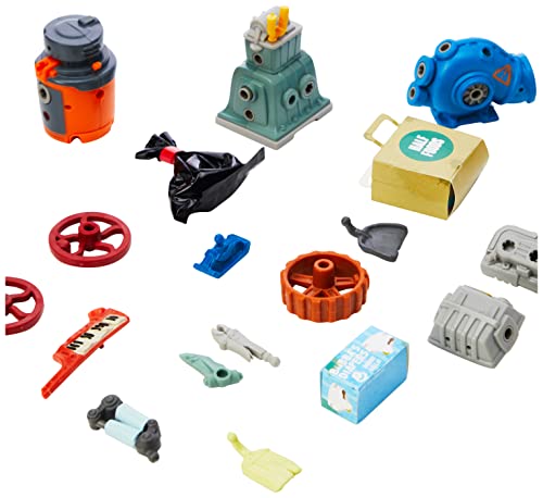 HEXBUG JUNKBOTS Factory Collection Industrial Dumpster, Surprise Toys in Every Box LOL with Boys and Girls, Alien Powered Toys for Kids, 60+ Pieces of Action Construction Figures, for Ages 5 and Up