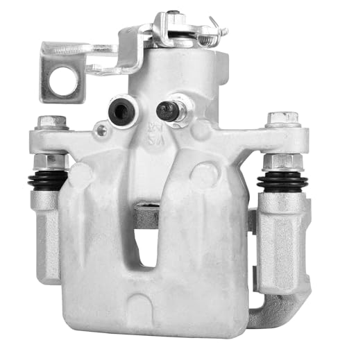 Image of Detroit Axle - Pair Rear Brake Calipers for Hyundai Elantra GT Veloster Kia Forte Forte5 Koup [Casting #2 V34], Passenger and Driver Side Disc Brake Calipers with Bracket Replacement