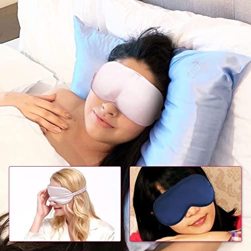 VIKSAUN 4 pezzi Mascherina per Dormire, Mascherine...