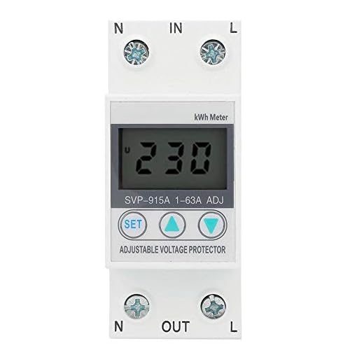 Wattmeter, spänningsskydd SVP-915A för frysar för ismaskiner för luftkonditioneringsapparater