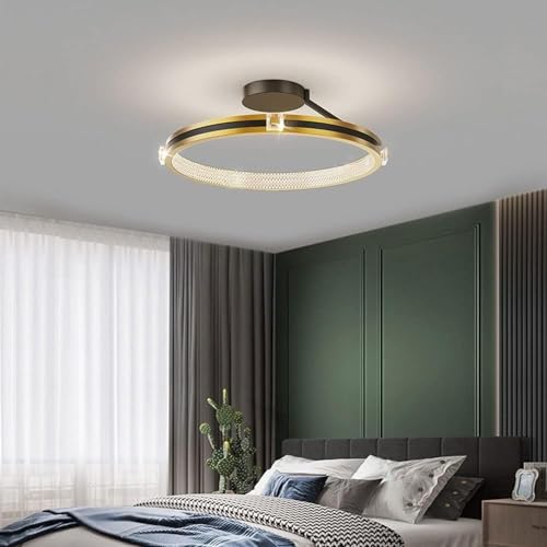 Plafonnier LED moderne 50cm à intensité variable pour salon
